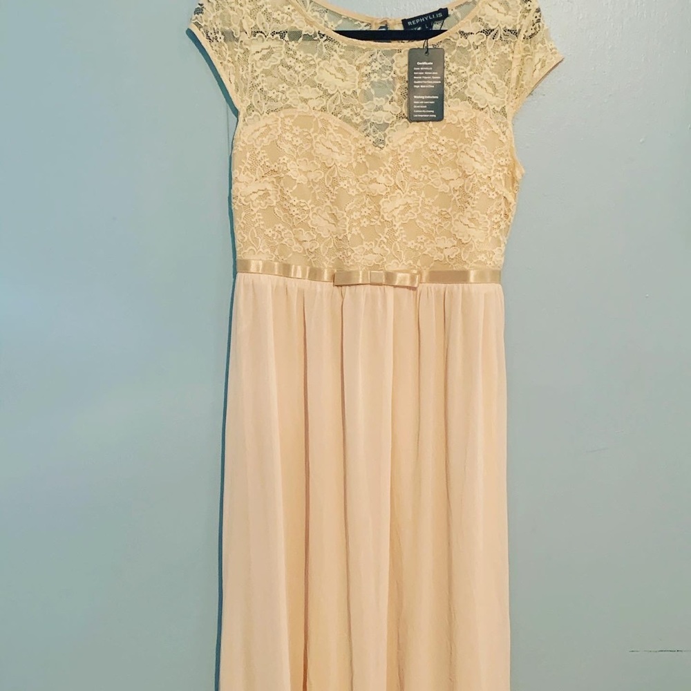 Brides mate dress